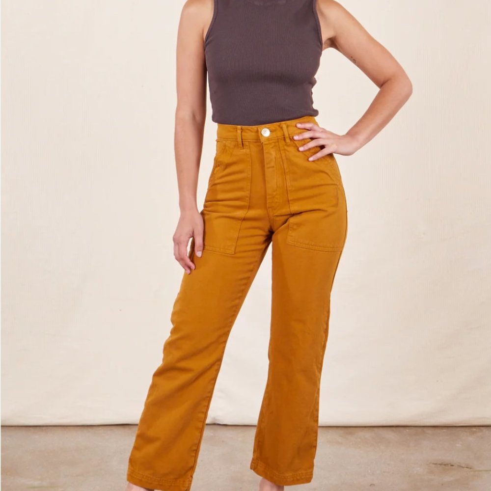 Big Bud Work Pants Spicy Mustard Size S